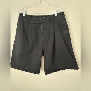 Lif8 Premium Black Casual Shorts